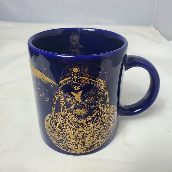 4 Kenyan Big 5 (Elephant, Rhino, Lion, Buffalo and Leopard) Coffee Cups - Picture 2 of 12